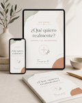 Guía Digital: ¿Qué quiero realmente? Ordena tus prioridades